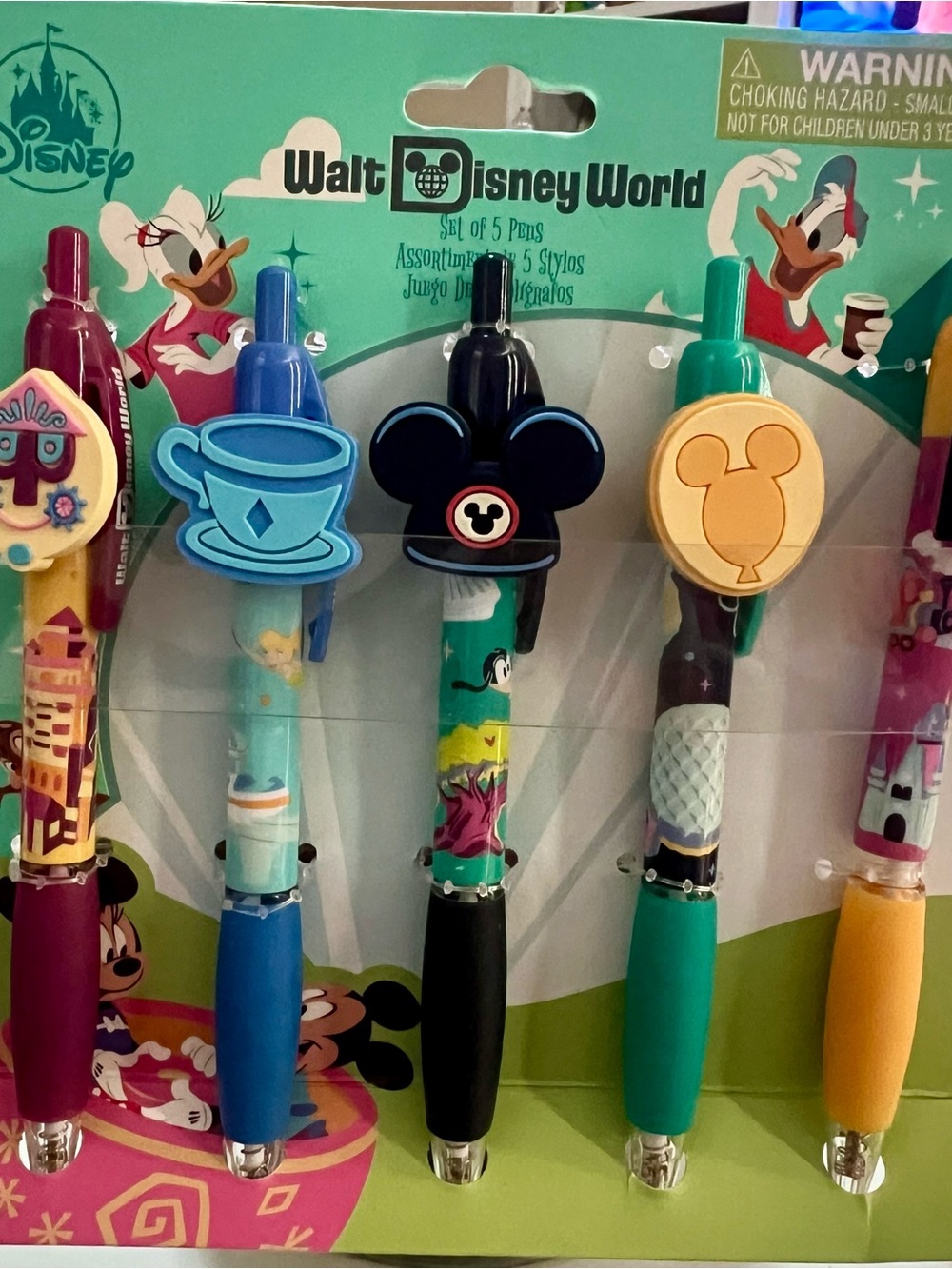 Disney Kids Character Pen Set - Multicolor